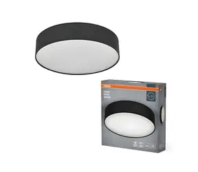 OSRAM Orbis Paris czarny / Lampa sufitowa / 3x E27 /  48 cm / IP20