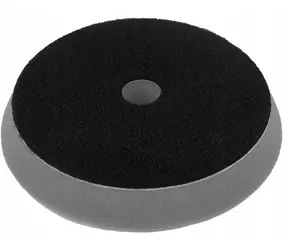 Gąbka polerska Dedra z rzepem bardzo miękka 150 mm szara / Gąbka polerska / O 150 mm / grubość 25 mm