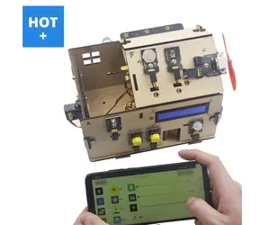 Kit KEYESTUDIO SMART Home dla Arduino / Zestaw do budowy / STEAM / Zestaw czujników i modułów