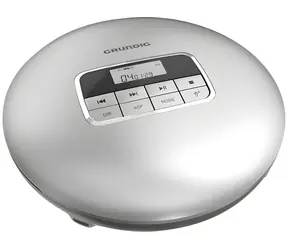 Grundig GCDP 8500 srebrno-czarny / przenośny odtwarzacz CD / wyświetlacz LCD / wejście liniowe / czas pracy baterii 8 godz.