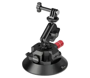 Neewer CA105 / Uchwyt z przyssawką / do aparatu, telefonu i kamery sportowej / gwint 1/4", 3/8", ARRI / udźwig 20 kg