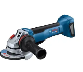 BOSCH GWS 18V-10 P Professional / Szlifierka kątowa akumulatorowa / 18 V / 125 mm / 9000 obr./min / 2 akumulatory 5,0 Ah / L-BOXX