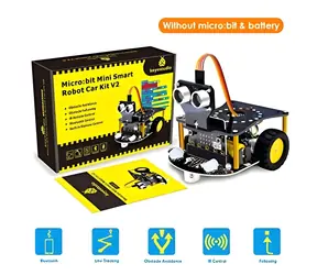 KEYESTUDIO Samochód robotyczny KS0426 (bez micro:bit) / Zestaw / Arduino / Bluetooth / Pilot na podczerwień