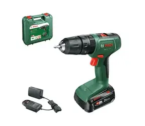 BOSCH EasyImpact 18V-38 Set / Wiertarko-wkrętarka udarowa akumulatorowa / 18 V