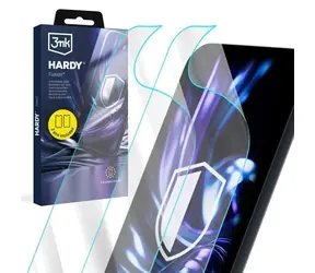 Szkło ochronne 3mk HARDY Fusion do Apple iPhone Duo / hybrydowe / niezniszczalne / 2 szt.