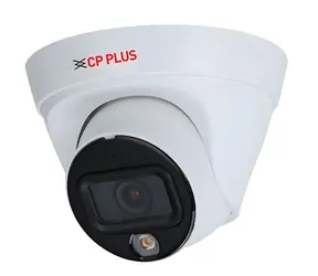 CP PLUS UNC-DA81L3C / Zewnętrzna kamera kopułkowa IP / 8 Mpix / podwójne oświetlenie / mikrofon / IP67 / PoE