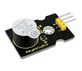 Moduł aktywnego brzęczyka alarmowego KEYESTUDIO / Moduł Arduino / 3,3-5 V / Interfejs cyfrowy