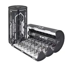 Zestaw wkrętaków STABLECAM 126w1 / Zestaw wkrętaków / Stal S2 / 350 mAh / 170 obr./min / 837,5 g