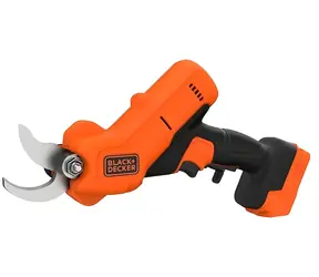 Akumulatorowe nożyce do przycinania Black&Decker, pomarańczowe / Akumulatorowe nożyce do przycinania / 18 V / 1 x 2 Ah / Ładowarka