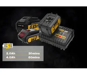 Ładowarka Caterpillar Quick Charger 18V czarna / Szybka ładowarka / Li- ION / 4 A
