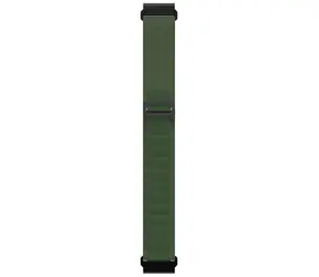 Pasek zamienny X-SITE do Garmin QuickFit Style 22 mm, zielony / Pasek / Tkany poliester / Stalowa klamra G / 22 mm
