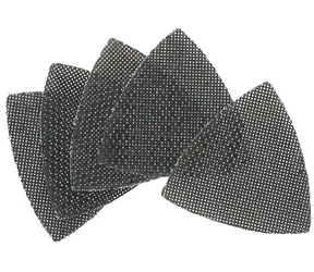DeWalt DTM3095 / Siatka ścierna / Ziarnistość P240 / 93 × 93 mm / 5 szt. / Do szlifierek Delta