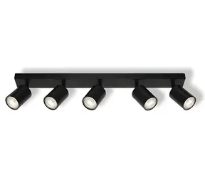 OSRAM Spotlight 5x GU10 czarny / Spotlight / 5x GU10 / czarny / sufitowy / IP20