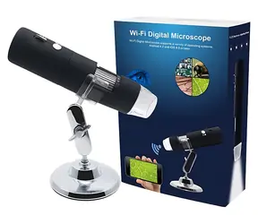 W-Star MW1000S czarny / Mikroskop cyfrowy / WiFi / Powiększenie 1000x / Full HD / statyw