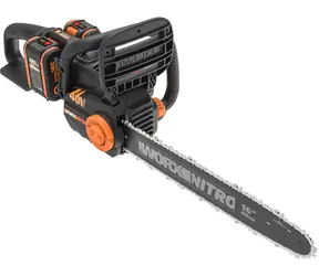 WORX WG385E / Piła łańcuchowa akumulatorowa / 2x20V / długość prowadnicy 40 cm