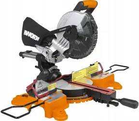 WORX WX845.9 / Pilarka ukosowa akumulatorowa / 20 V / średnica 216 mm / bez akumulatora