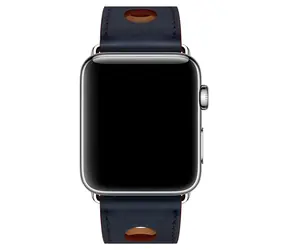 Pasek skórzany X-SITE do Apple Watch 42/44/45/49 mm kawowy / Pasek / Apple Watch / Skórzany