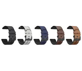 Pasek zamienny X-SITE do Garmin QuickFit 26 mm szary / Pasek / Silikon / Metalowa klamra