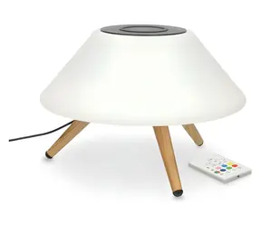 X-SITE SC-390 / Głośnik i lampa Bluetooth / Ładowanie bezprzewodowe Qi / TWS / 5W