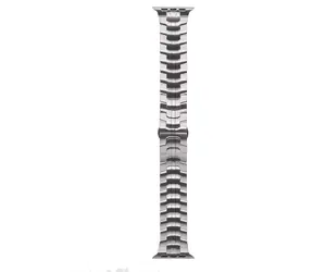 X-SITE Iron Man srebrny / Pasek do Apple Watch / 38/40/41 mm / Metalowy