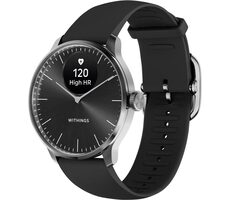 Withings Scanwatch Light 37mm czarny / Inteligentny zegarek / OLED 0,63" / 5ATM / GPS / BT / czas pracy baterii do 30 dni