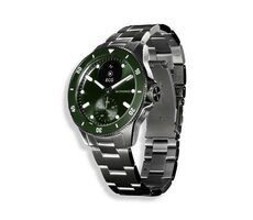Withings Scanwatch Nova 42mm zielony / Inteligentny zegarek / OLED 0,63" / 10ATM / GPS / BT / czas pracy baterii do 30 dni