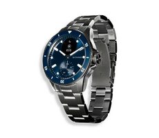 Withings Scanwatch Nova 42mm niebieski / Inteligentny zegarek / OLED 0,63" / 10ATM / GPS / BT / czas pracy baterii do 30 dni