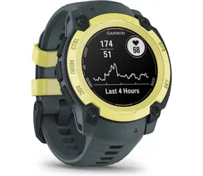 Garmin Instinct E 40mm elektryczny limonkowy z paskiem zmierzchowym / smartwatch / GPS / BT / śledzenie codziennej aktywności / 10 ATM