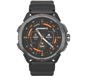 Hammer Watch 2 pomarańczowo-czarny / Smartwatch / 1.5" / AMOLED / 466x466 / 5ATM