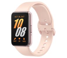 Rozpakowano - Samsung Galaxy Fit3 złoto-różowy / Bransoletka fitness / 1,6" AMOLED / 256x402 / 5ATM / BT 