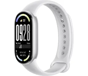 XIAOMI SMART Band 10 srebrny / Bransoletka fitness / 1,72" AMOLED / 212x520 / 5ATM / BT