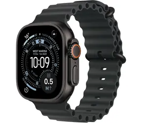Apple Watch Ultra 3 (2025) GPS+Cellular 49 mm Czarna tytanowa koperta - pasek Black Ocean / 130-200 mm 