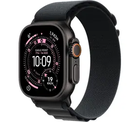 Apple Watch Ultra 3 (2025) GPS+Cellular 49 mm, czarna obudowa z tytanu - czarny Alpine Traction (M) / 145-190 mm 