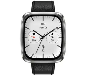 Amazfit Active 2 Square czarny / smartwatch / 1,75" AMOLED / 5ATM / BT 5.2 / NFC / GPS