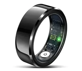 Rozpakowany - Pierścień SMART Aligator / rozmiar 10 / czarny / rozpakowany