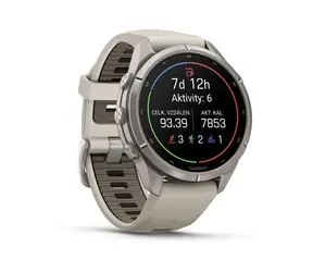 Garmin Fenix 9 Pro 43 mm szary / Smartwatch / GPS / Wyświetlacz 1,3 cala / Mapy / BT / WiFi / Wodoodporny