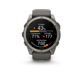 Garmin Fenix 9 51mm szaro-czarny / Smartwatch / GPS / wyświetlacz 1,5" / mapy / BT / WiFi / wodoodporny