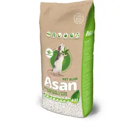 Żwirek Asan Pet Aloe 42 l