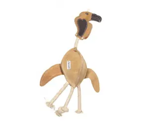 animALL Zabawka Sęp duża skóra z linami naturalny 49 cm