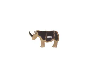animALL Zabawka Nosorożec skóra naturalna 25x16,5 cm