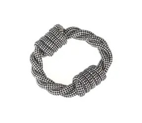 animALL Zabawka Bawełniane kółko kolorowe 15 cm