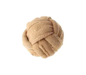 animALL Zabawka Skórzana Piłka L 10 cm