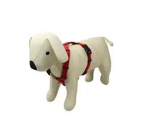 animALL Pasek do szelek czerwony L-XL 70-120 cm/30 mm