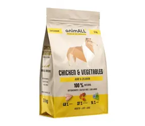 animALL Kurczak i warzywa 3 kg / granulat dla psa