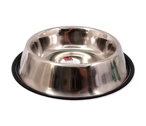 Miska ze stali nierdzewnej Dog Fantasy z gumą 32,3 cm 2200 ml