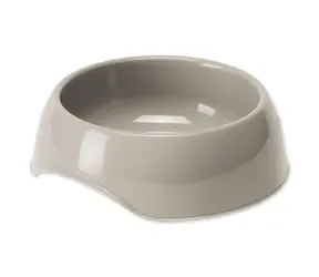 Miska plastikowa Dog Fantasy Szara 700ml