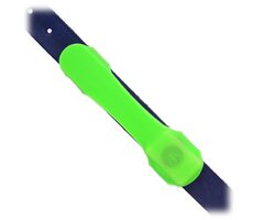 Dog Fantasy LED świecąca zielona obroża dla psa 15cm