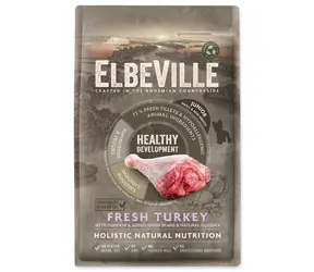 ELBEVILLE Puppy i Junior Mini Zdrowy Rozwój Świeży Indyk 4kg