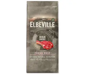 ELBEVILLE Adult All Breeds Wysoka Energy Świeża Wołowina 11,4 kg