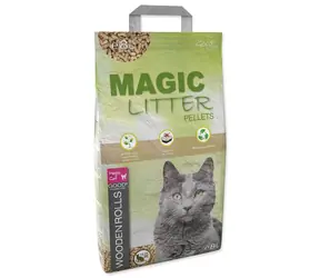 Magic Litter Kitten Drewniane Rolki 8l